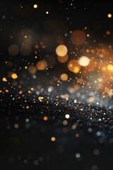 Obraz premium Black and Gold Background