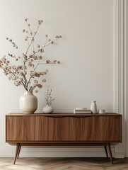Flat mid century sideboard