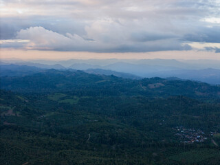 Mountain green hills landscape background