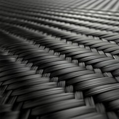 Fototapeta premium Exploring Advanced Materials in Carbon Fiber Engineering A Stunning Science Background for Innovation