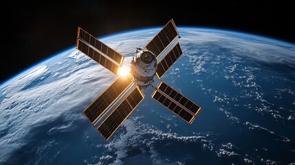 Obraz premium advancements in space technology