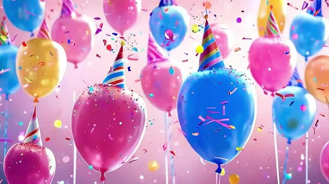 balloons  and  confetti