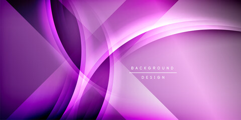 Expressive poster with shadow lines. Features technology, minimalist, and business themes, bright vibrant color schemes