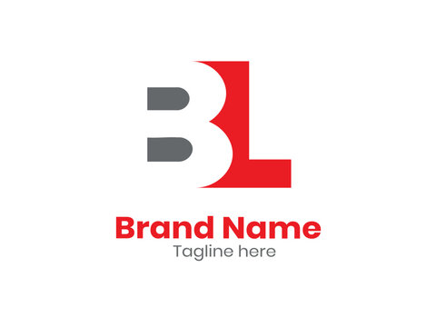Creative BL monogram logo design LB vector logo designs, BL logo