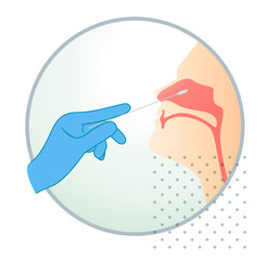 Nasal Swab - PCR Testing - Icon