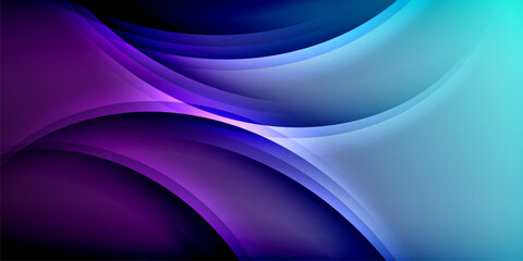 Expressive poster with shadow lines. Features technology, minimalist, and business themes, bright vibrant color schemes