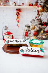 galletas de gengibre navideñas