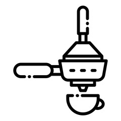 Tamper icon vector