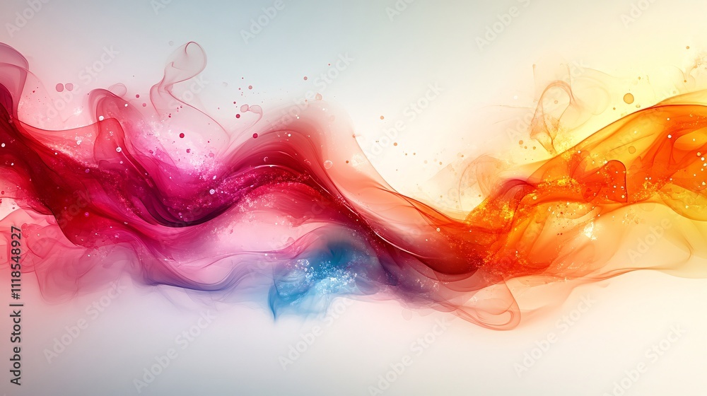 Wall mural background abstract and colorful design elements