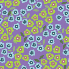 abstract multicolor a solid hibiscus blooming flowers motif arrangement with medium tone, all over vector design with cream backgroun