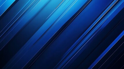 Obraz premium Abstract blue diagonal lines and patterns background.