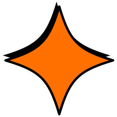 Obraz premium Surprised Expression Mark. 