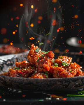 spicy fried chicken drump stick