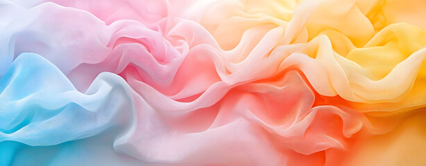 Obraz premium Pastel Ombre Fabric Texture