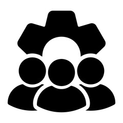 labour glyph icon