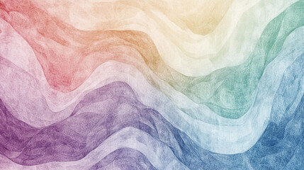 Obraz premium Vibrant Abstract Liquid Paint Art with colorful watercolor, Colorful vibrant and retro liquid paint texture with colorful acrylic stains, featuring swirling patterns in soft pastel multicolor.