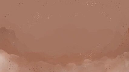 Colour of the year 2025, Mocha Mousse - Watercolor Background 1	