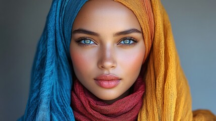 Fototapeta premium Beautifully Diverse inclusive representation of different cultures