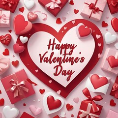 Happy Valentine's Day Poster or Card