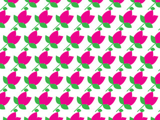 seamless background with hearts