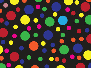seamless polka background