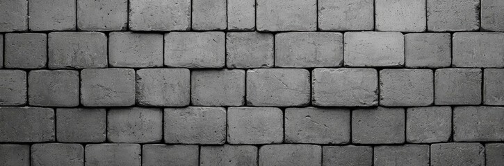 Fototapeta premium Old wall texture cement dark black gray panorama background abstract grey color design are light with white gradient background