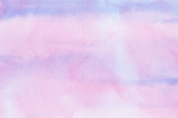 Pink light watercolor background, texture paper