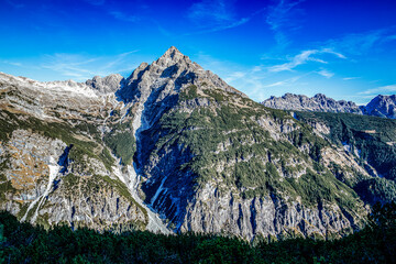 Der Hochvogel Der Grenze Zwischen