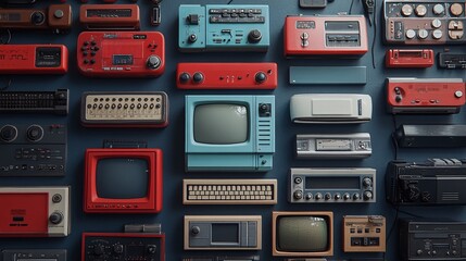 Thumb Gen Z Nostalgia vintage gadgets and retro themes