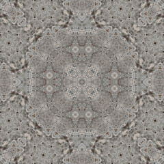 Seamless abstract symmetrical wonderful pattern. Kaleidoscope pattern texture