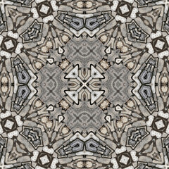 Seamless abstract symmetrical wonderful pattern. Kaleidoscope pattern texture