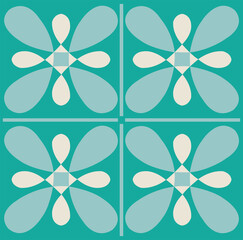 beautiful vector tile patterns and designs, 
