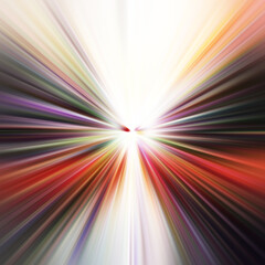 Colorful zoom motion effect. Abstract background. Color lines. Colored texture backdrop and banner. Multi color gradient pattern and textured wallpaper.