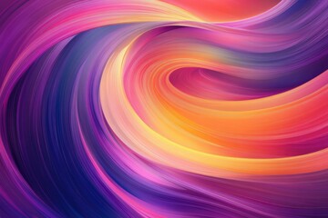 Swirling Colorful Abstract Art