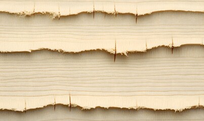 Ripped wood grain texture.  Horizontal wood fibers with torn edges.