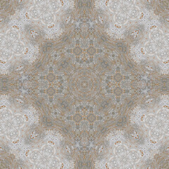 Seamless abstract symmetrical wonderful pattern. Kaleidoscope pattern texture