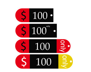 price tag  company labels