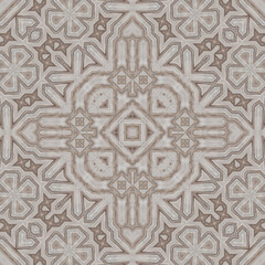 Seamless abstract symmetrical wonderful pattern. Kaleidoscope pattern texture