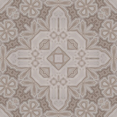 Seamless abstract symmetrical wonderful pattern. Kaleidoscope pattern texture