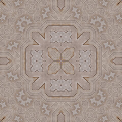 Seamless abstract symmetrical wonderful pattern. Kaleidoscope pattern texture