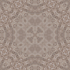 Seamless abstract symmetrical wonderful pattern. Kaleidoscope pattern texture