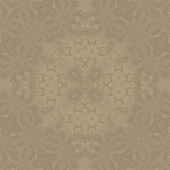 Seamless abstract symmetrical wonderful pattern. Kaleidoscope pattern texture