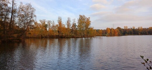 herbst am see