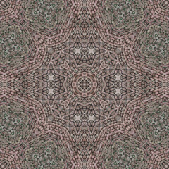 Seamless abstract symmetrical wonderful pattern. Kaleidoscope pattern texture