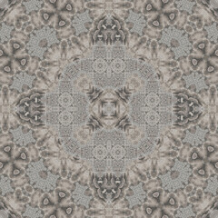 Seamless abstract symmetrical wonderful pattern. Kaleidoscope pattern texture