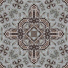 Seamless abstract symmetrical wonderful pattern. Kaleidoscope pattern texture