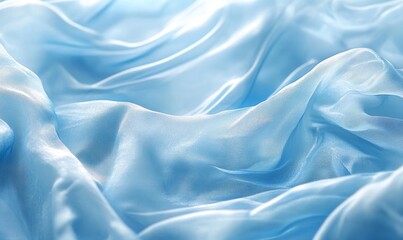 Obraz premium Light Blue Background, Generative AI