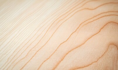 Fototapeta premium Close-up of light wood grain texture.