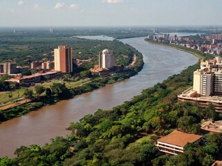 Fototapeta premium city skyline