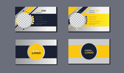 Luxury and elegant business card design template